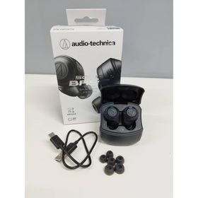 【良品】audio-technica ATH-CKS50TW/イヤホン/ブラック(ヘッドフォン/イヤフォン)