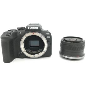 【中古】Canon EOS R10 RF-S18-45 IS STM レンズキット【DS秋葉】保証期間1ヶ月【ランクA】