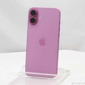 〔中古〕Apple(アップル) iPhone16 Plus 128GB ピンク 3N345J／A SIMフリー〔352-ud〕
