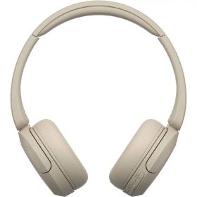 ソニー SONY ブルートゥースヘッドホン ベージュ［リモコン・マイク対応 /Bluetooth］ WH-CH520 CZ