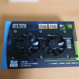 ELSA GeForce GTX 1060 6GB S.A.C R2 グラボ