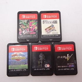 ☆ M13 NINTENDO Switch スイッチ Splatoon2 世界のアソビ大全51 零 ~濡鴉ノ巫女~ MARIO&SONIC OLYMPICGAMES 真・女神転生V ソフト5点 ☆