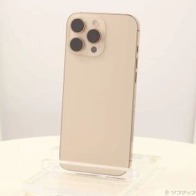 〔中古品〕 iPhone16 Pro Max 256GB デザートチタニウム MYWJ3J／A SIMフリー【377】