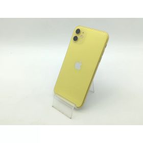 【中古】Apple au 【SIMロック解除済み】 iPhone 11 128GB イエロー MWM42J/A【アリオ倉敷】保証期間1ヶ月【ランクA】