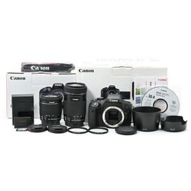 ＜美品＞Canon EOS Kiss X8i ダブルズームキット｜レンズ2本美品(デジタル一眼)