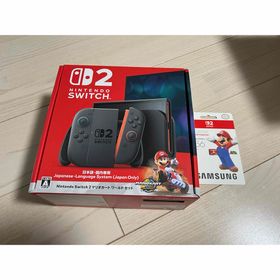 ニンテンドースイッチ(Nintendo Switch)のNintendo Switch2 マリオカートワールドセットmicroSDカード(家庭用ゲーム機本体)