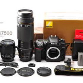 ★極上美品★ニコン D7500 単焦点＆標準＆超望遠トリプルレンズセット★16GB SDカード付き♪