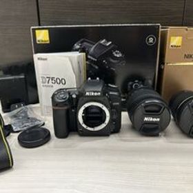 ニコン Nikon D7500 18-140 VR レンズキット デジタル 一眼レフカメラ 付属レンズ AF-S NIKKOR 24 m （単焦点レンズ）1:18G カメラ