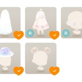 アイテム8点 ふんわり透明感のある瞳1点＋ゆる編みアレンジヘア1点＋他6点 | リヴリーアイランドのアイテム、RMTの販売・買取一覧