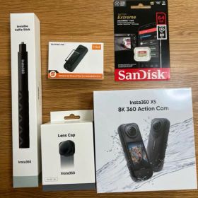 【週末値下げ】Insta360 X5 8K 360 5点セット