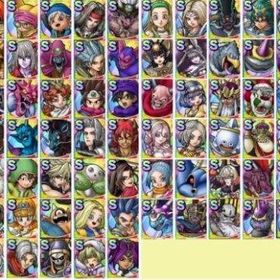 画像所持21-25体（ランダム）+ジェム470000個以上+Sキャラ合計140-200体 | ドラクエタクトのアカウントデータ、RMTの販売・買取一覧