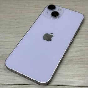 【YH-4332】中古品 docomo apple iPhone14 128GB Purple MPUY3J/A 最大容量83% SIMロックなし 付属品無し 利用制限〇 携帯電話 スマホ