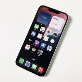 【中古美品】国内版SIMフリー iPhone14 256GB スターライト MPW33J/A