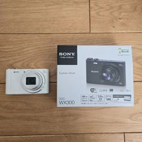 ジャンク品 Sony Cyber-shot DSC-WX300 ホワイト