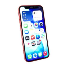 中古 iPhone12 mini 128GB プロダクトレッド MGDN3J／A SIMフリー