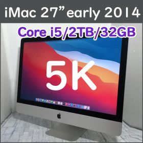 美品★iMac 27inch Retina 5K Late 2014 本体