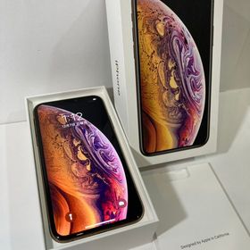 iPhone XS 64GB ロックあり ゴールド ■全国送料無料
