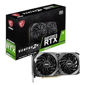 【中古】MSI グラフィックスボード GeForce RTX 3060 Ti VENTUS 2X 8GD6X OC VD8383