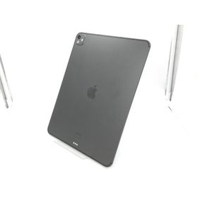 【中古】Apple 国内版 【SIMフリー】 13インチ iPad Pro（M4/2024） 512GB スペースブラック 標準ガラス MVXU3J/A【DS秋葉】保証期間１ヶ月【ランクA】