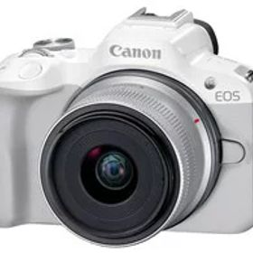 ★キヤノン / CANON EOS R50 RF-S18-45 IS STM レンズキット [ホワイト]【デジタル一眼カメラ】【送料無料】