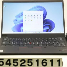Lenovo ThinkPad X1 Carbon 8th Gen Core i5 10210U 1.6GHz/8GB/256GB(SSD)/14W/FHD(1920x1080)/Win11 画面キズあり【中古】【20250730】