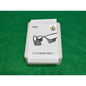 アフターショックス(AFTERSHOKZ)のShokz OpenRun Pro 2 ワイヤレスイヤホン オープンイヤー 黒(ヘッドフォン/イヤフォン)