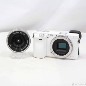 〔中古〕SONY(ソニー) α6000 パワーズームレンズキット W ILCE-6000L〔349-ud〕