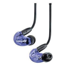 SHURE SE215SPE-PL-A 高遮音性 イヤホン/パープル イヤフォン SE215 Special Edition