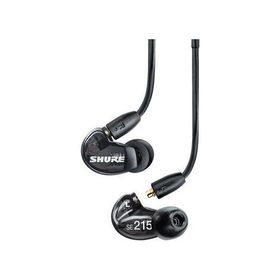 SHURE SE215DYBK+UNI-A / AONIC 215 有線タイプ 高遮音性イヤホン/トランスルーセントブラック イヤフォン マイク・リモコン付