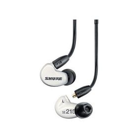 SHURE SE215DYWH+UNI-A AONIC 215 有線タイプ 高遮音性イヤホン/ホワイト イヤフォン マイク・リモコン付