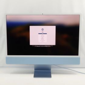 【限定価格】【 中古 】Apple iMac 2023 MQRQ3J/A M3 メモリ8GB SSD256GB ブルー Sonoma 24インチ 1年保証 【レビュー特典：延長保証】デスクトップパソコン