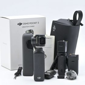 DJI ディージェーアイ Osmo Pocket 3 Creator Combo OP9913 ビデオカメラ【中古】