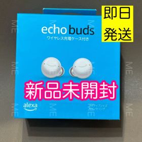 新品未開封 エコーバッズ echo buds ワイヤレスイヤフォン ホワイト _