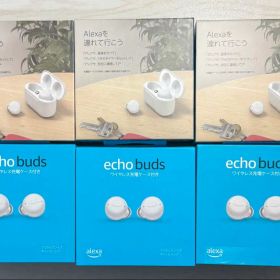 単価最安値6個セット Echo Buds ワイヤレスイヤホン ホワイト 第二世代