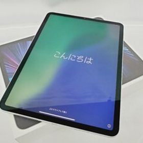 【中古美品】SoftBank タブレット Apple iPad Pro 11インチ 第3世代 128GB MHW63J/A シルバー 判定〇 ※SIMロック解除済 11983541 1208
