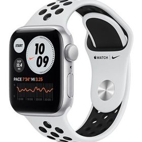 SE 第1世代[40mm/GPS]アルミ シルバー Apple Watch Nike【安心…