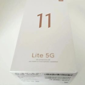美品 Mi 11 Lite 5G トリュフブラック 箱付き M2101K9R