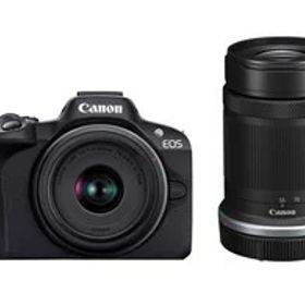 【訳あり】【アウトレット 保証書他店印付品】★キヤノン / CANON EOS R50 ダブルズームキット [ブラック]【送料無料】