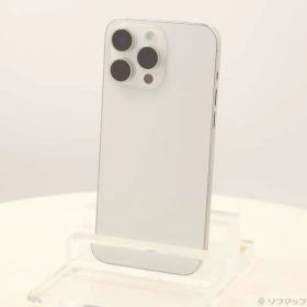 〔中古品〕 iPhone15 Pro Max 1TB ホワイトチタニウム MU703J／A SIMフリー【262】