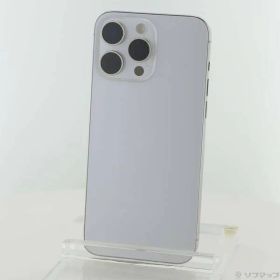 〔中古品〕 iPhone15 Pro Max 1TB ホワイトチタニウム MU703J／A SIMフリー【198】