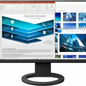 液晶ディスプレイ 23.8型 ニュースタンダード ブラック EIZO EV2480-ZBK