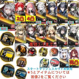 石175100個+10連券3枚+券21枚+ウィシャデル+新約+レミュアン+荒蕪+血掟+Ela+ロゴス | アークナイツのアカウントデータ、RMTの販売・買取一覧