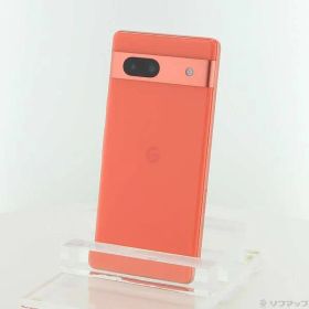 〔中古品〕 Google Pixel 7a 128GB コーラル GA04438-JP docomo SIMフリー【377】