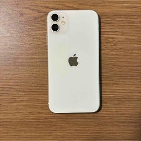 アイフォーン(iPhone)の【値下げ】アップル iPhone11 128GB ホワイト SIMフリー(スマートフォン本体)