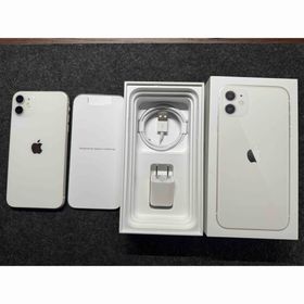 アップル(Apple)のApple iPhone11 128GB ホワイト(スマートフォン本体)