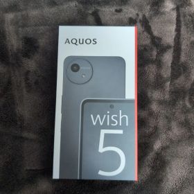【新品未使用】AQUOS wish 5 本体 スミ【ドコモ版SIMフリー】