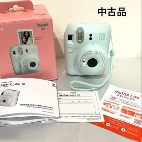 FUJIFILM instax mini 12 ミントグリーン 本体 フィルム無