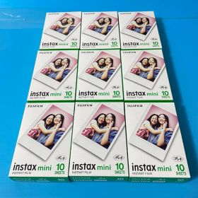 チェキフィルム instax mini インスタックスミニ ホワイト 90枚