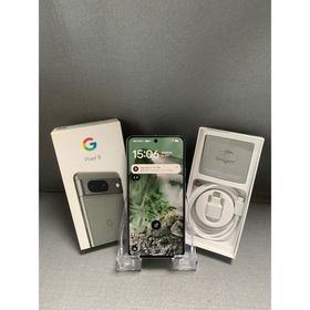 グーグル(Google)の美品 国内版 SIMフリー Google Pixel 8 128GB ヘーゼル色(スマートフォン本体)