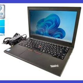 ★第7世代 i3 搭載 Lenovo Thinkpad X270 Core i3-7100U 2.4GHz/ メモリ8GB/ HDD 500GB/Windows 11 Pro！30日間保証